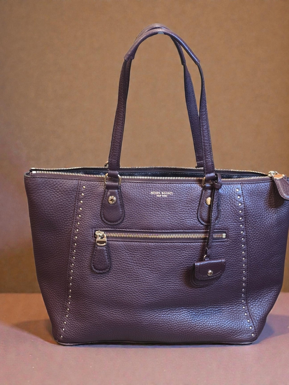 Henri Bendel Studded Dakota Shoulder Bag